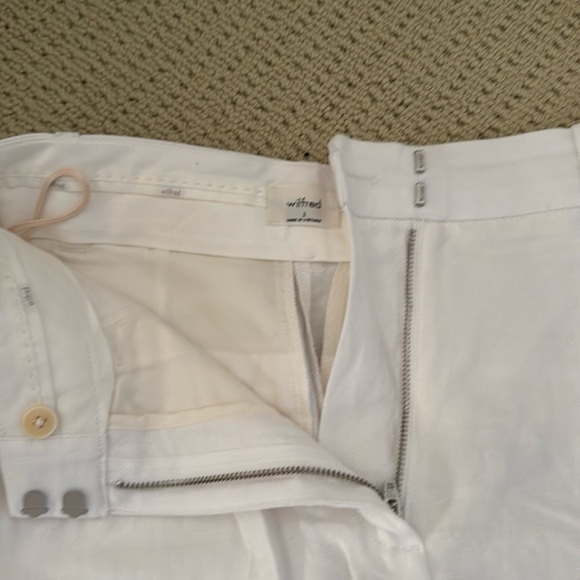 Wilfred Effortless Pant white linen - Picture 3 of 3